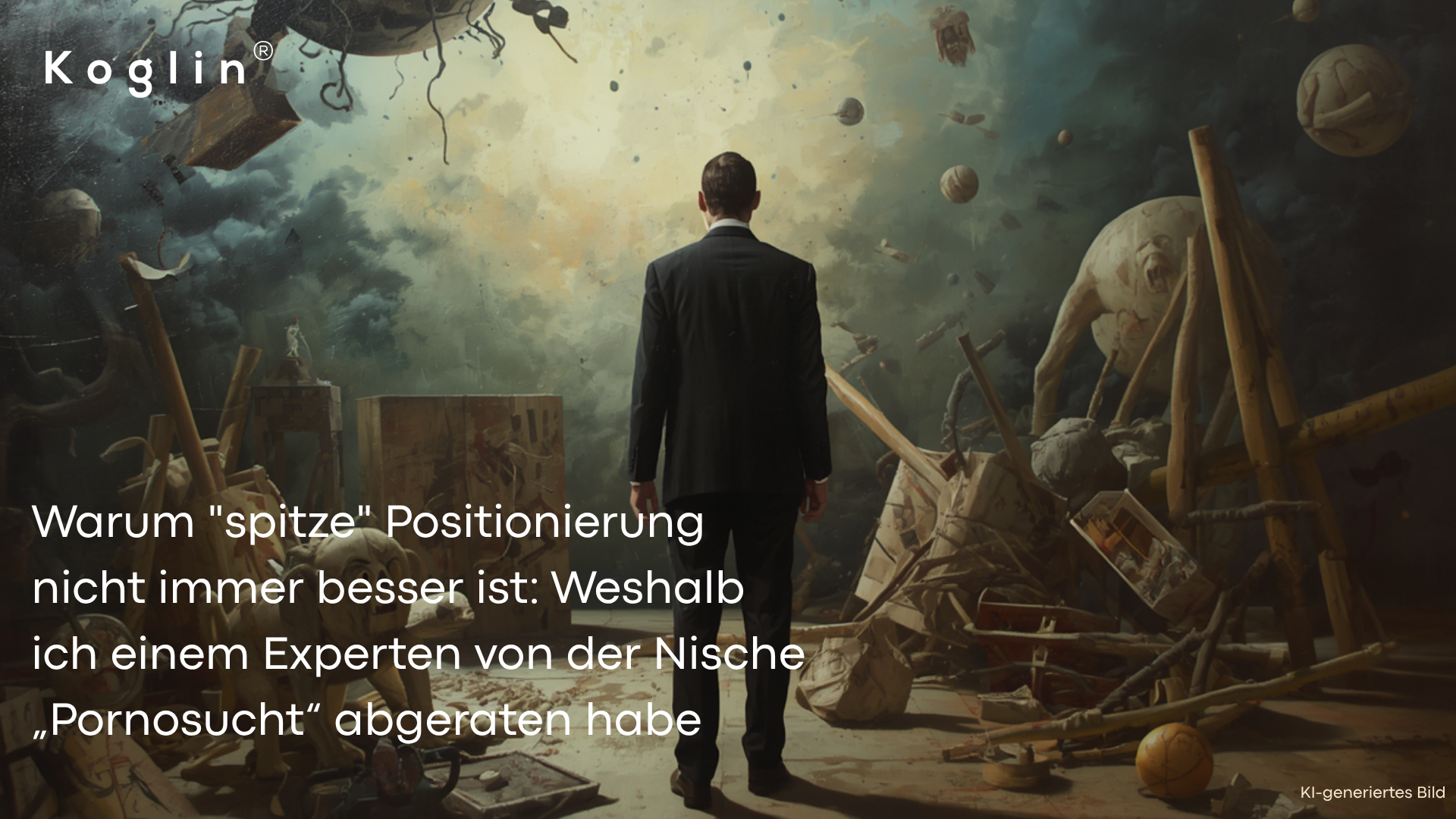 Warum „spitze“ Positionierung nicht immer besser ist: Weshalb ich einem Experten von der Nische „Pornosucht“ abgeraten habe