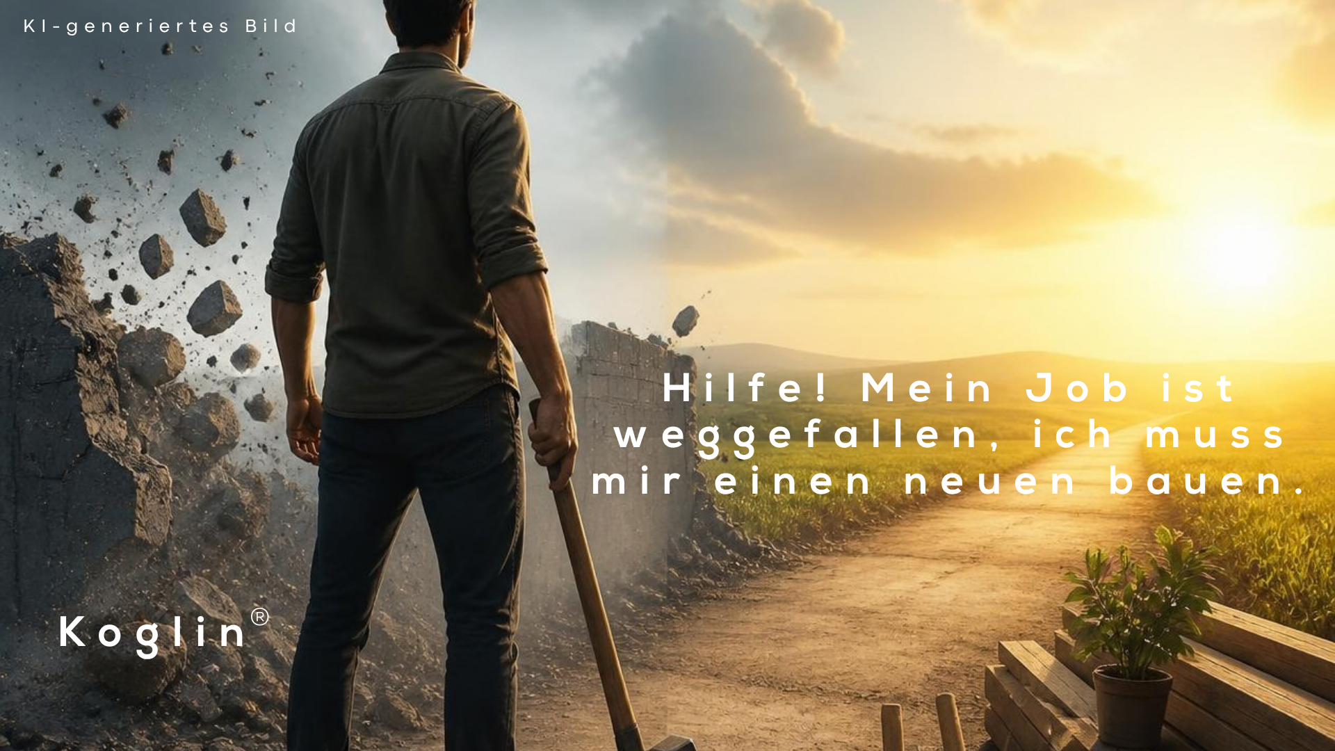 Hilfe! Mein Job ist weggefallen, ich muss einen neuen bauen.